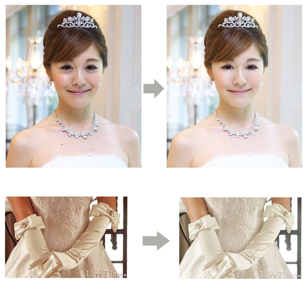 ECサイトへ掲載の画像のレタッチ、加工